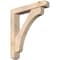 Ekena Millwork Legacy Craftsman Smooth Bracket w/ Offset Brace, Douglas Fir, 5 1/2"W x 30"D x 34"H BKT0604X30X34LEC04SDF - alternate 1